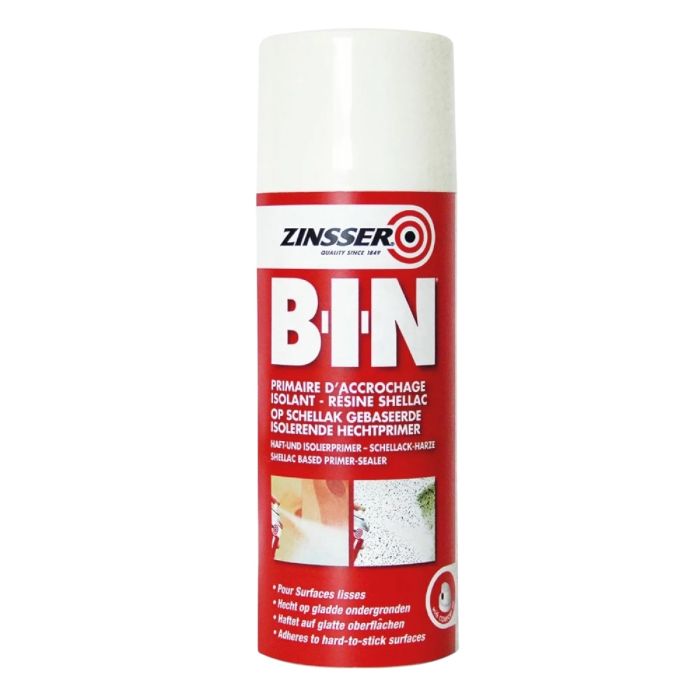 Primaire d'accrochage isolant Zinsser Bin aérosol