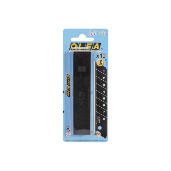 LAME OLFA NOIRES CUTTER 18 MM